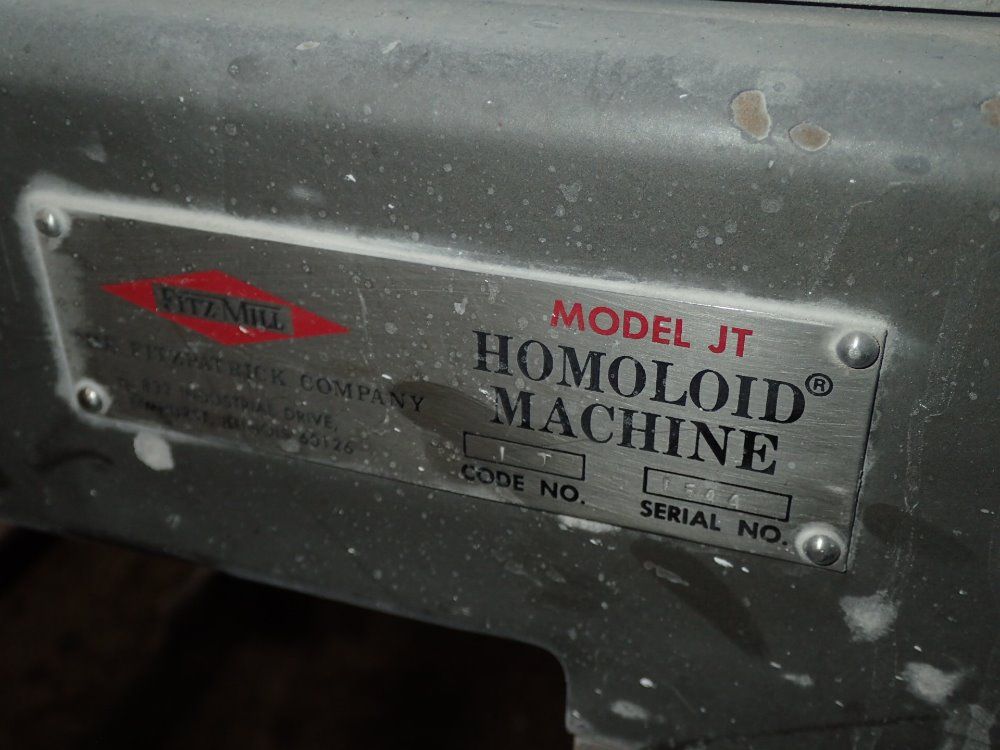 Fitz-mill S/s Homoloid Machine