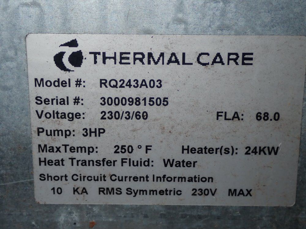 Thermalcare Temperature Controller