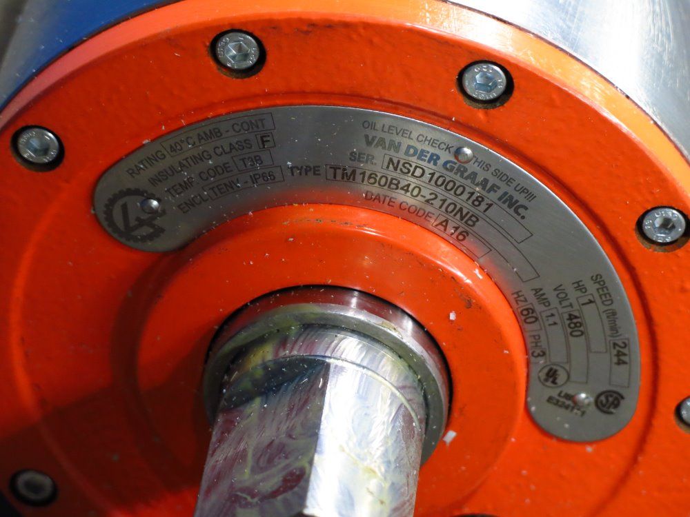 Van Der Graaf Drum Motor/power Roller