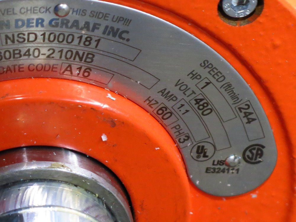 Van Der Graaf Drum Motor/power Roller