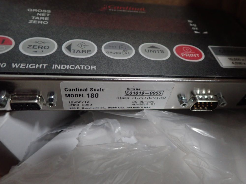 Cardinal Weight Indicator