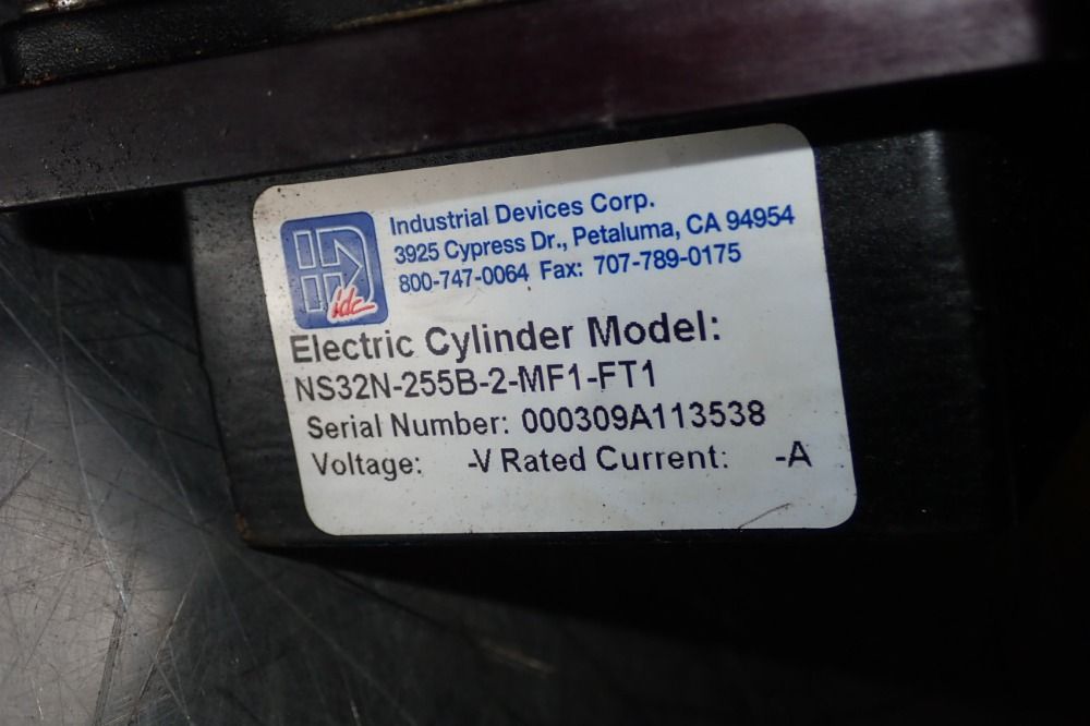 Industrial Device Corp. Dual Electric Cylinder/actuator Unit