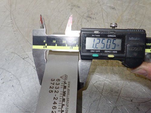 Jewell Tool Technology 2 Jewell Tool Technology 6332-2462 3725 Tool Holders. 1.25" Shank. - 6332-2462 3725