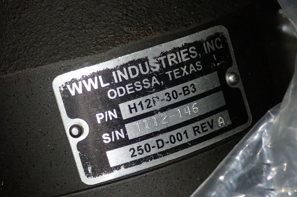 Wwl Industries Hydraulic Pump