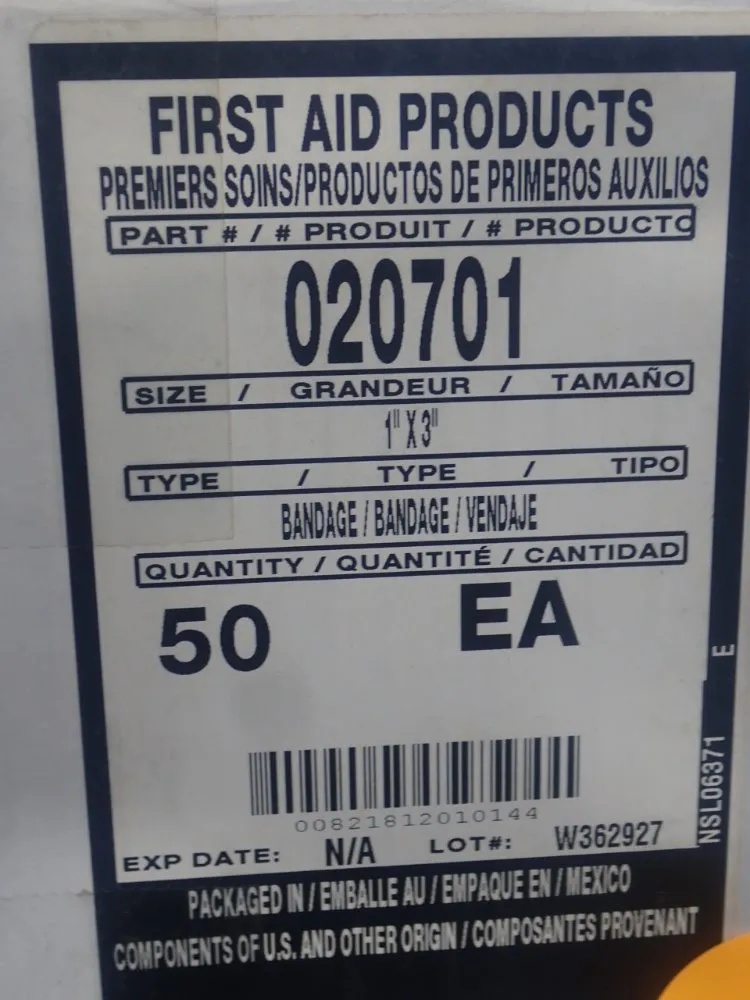 North 1" X 3" Adhesive Bandages