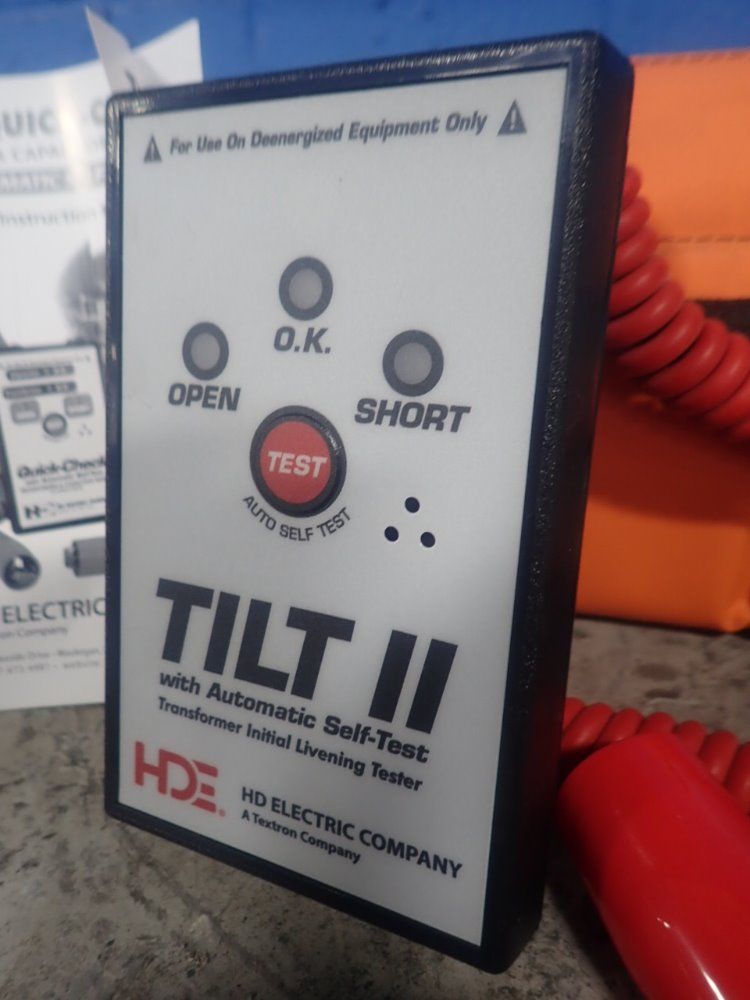 Hd Electric Transformer & Capacitor Tester