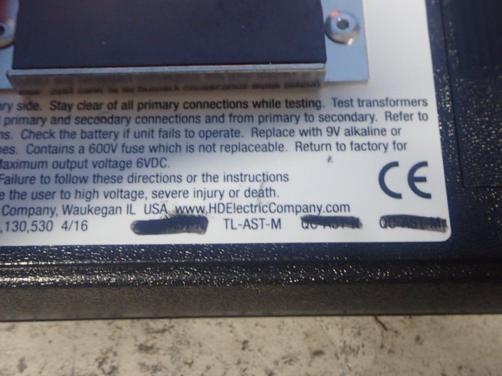 Hd Electric Transformer & Capacitor Tester