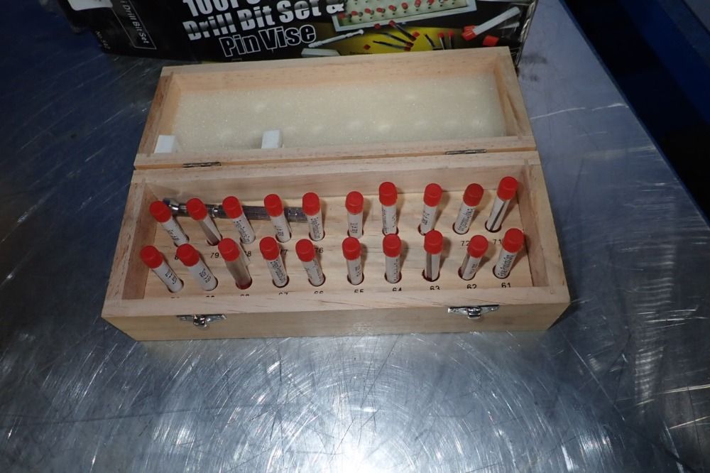Enkay 100 Piece Mini Drill Bit Set/pin Vise