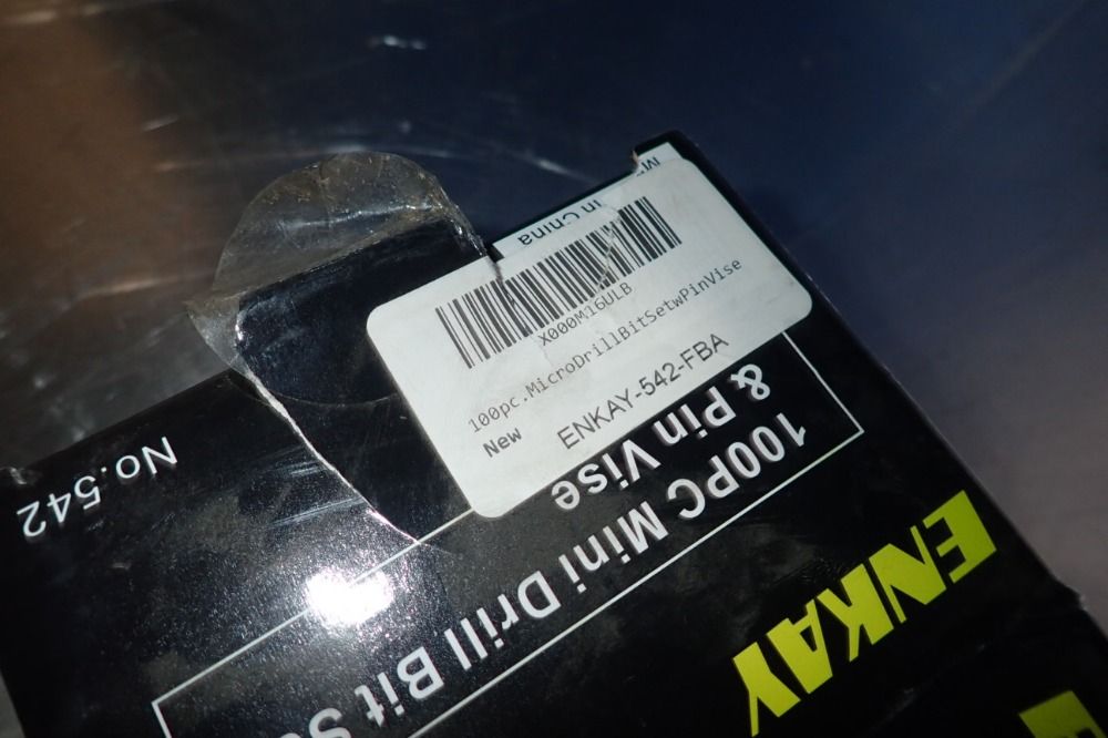 Enkay 100 Piece Mini Drill Bit Set/pin Vise