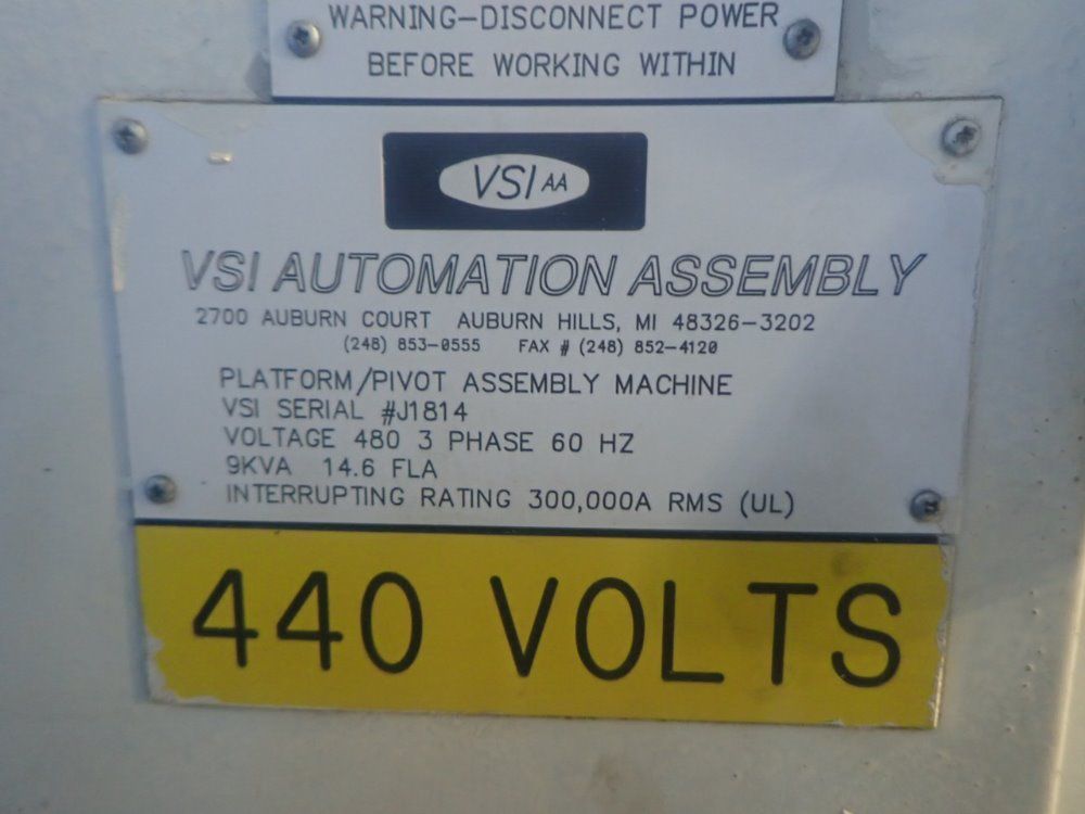 Vsi Assembly Machine