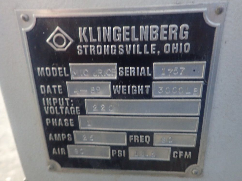 Klingelngberg Cnc Drill