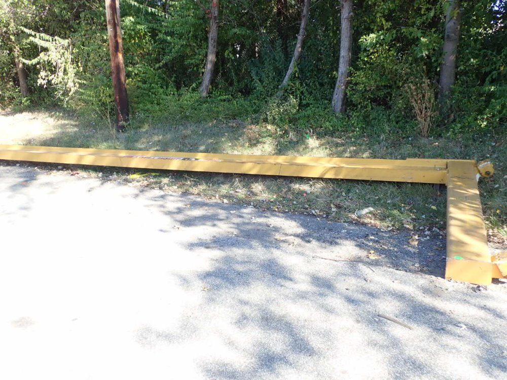 Abell-howe 1/2 Ton Wall Mounted Jib Crane