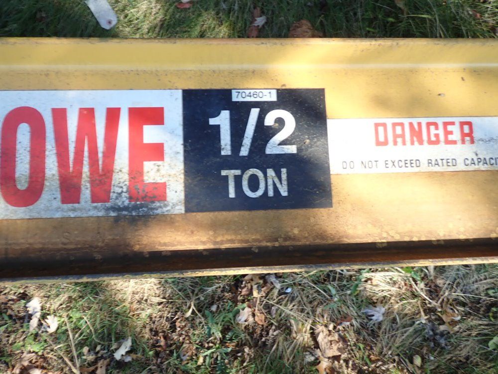 Abell-howe 1/2 Ton Wall Mounted Jib Crane