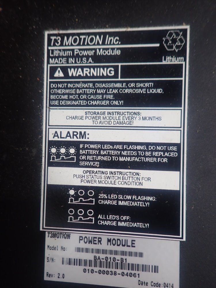 T3 Motion Electric Personnel Transporter