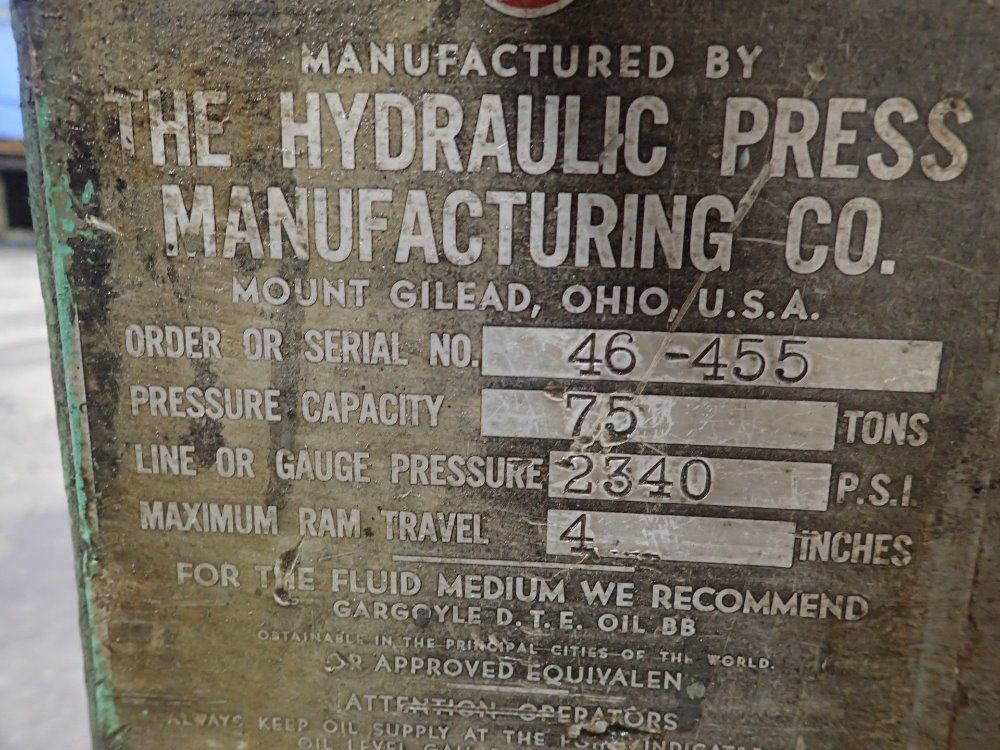 Hydro Power Hydraulic Press