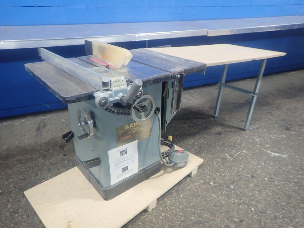 Delta 10" Tilting Arbor Saw