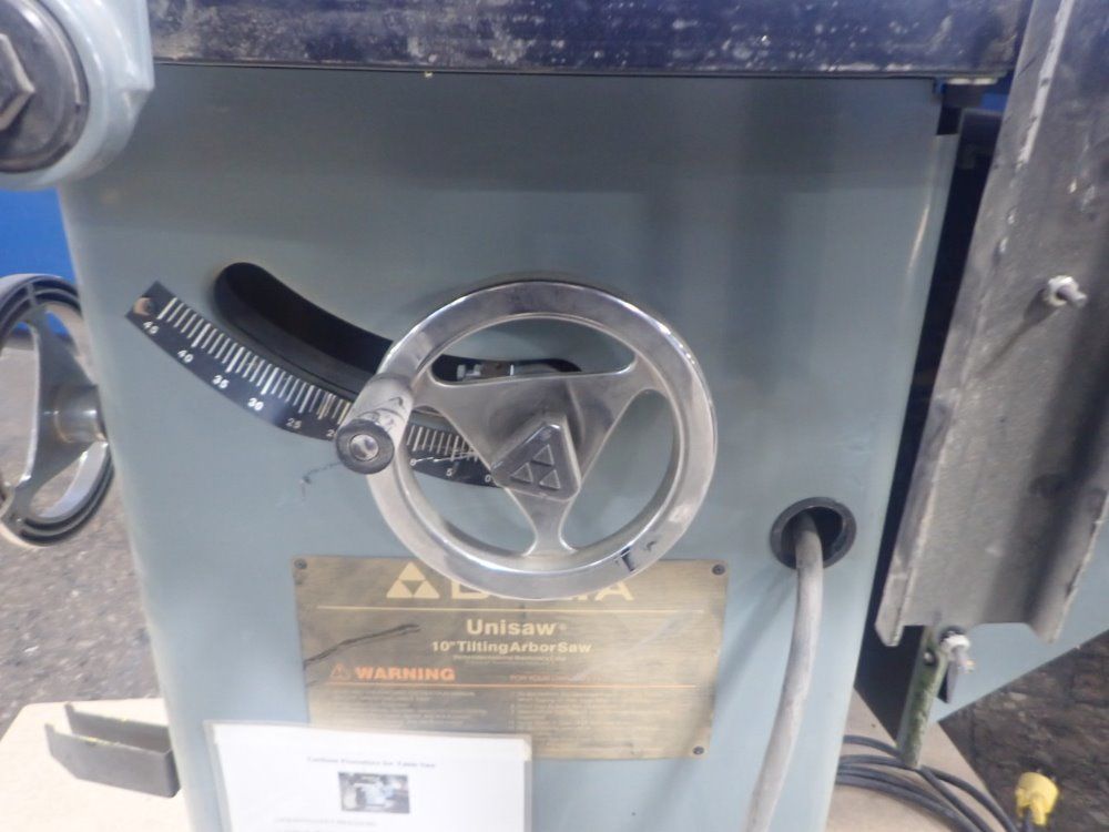 Delta 10" Tilting Arbor Saw