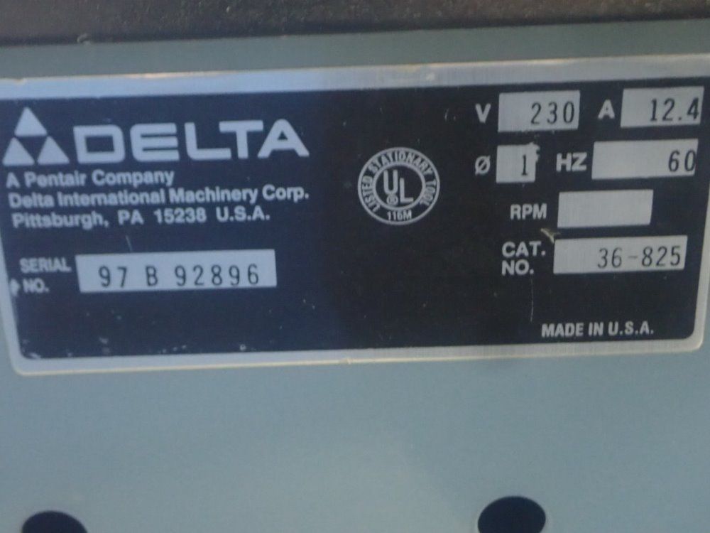 Delta 10" Tilting Arbor Saw