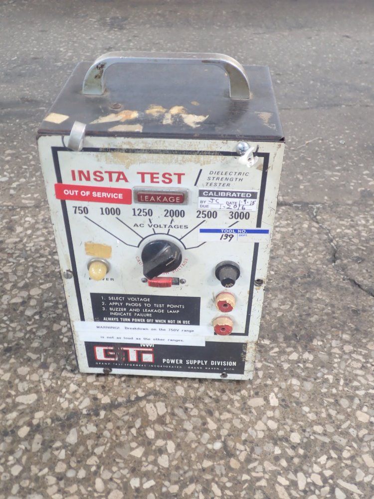 Grand Transformers Dielectric Strength Tester