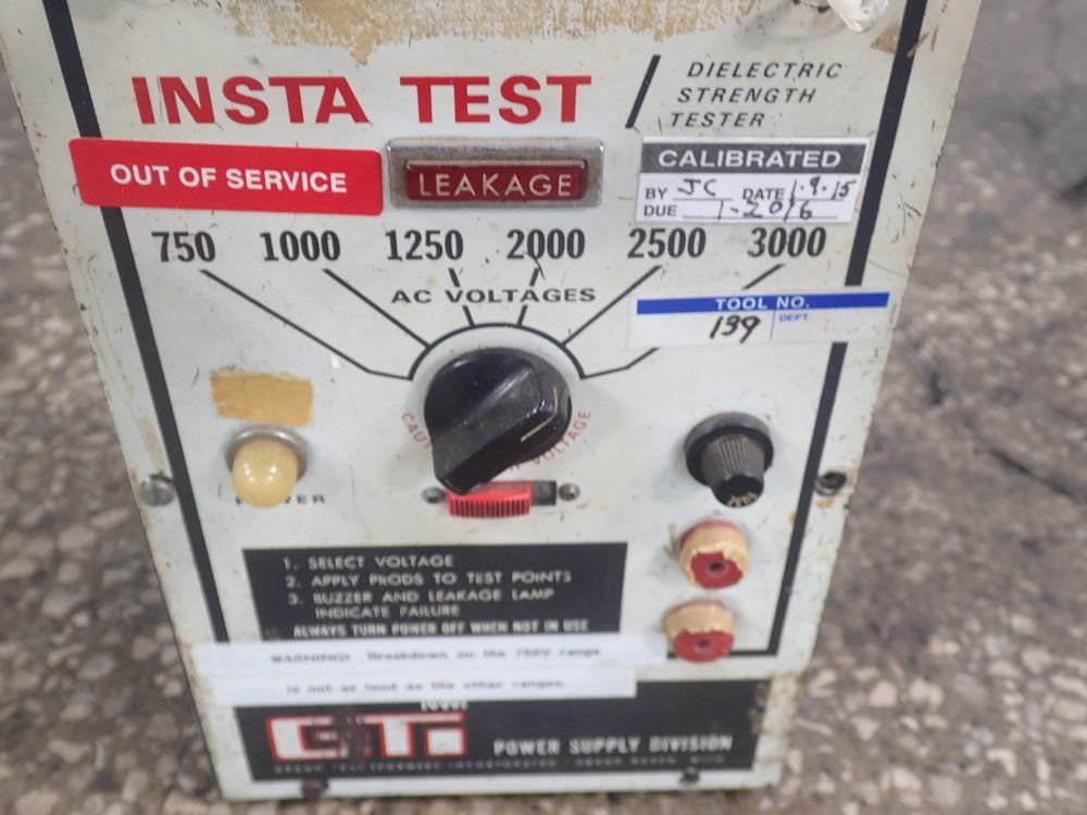 Grand Transformers Dielectric Strength Tester