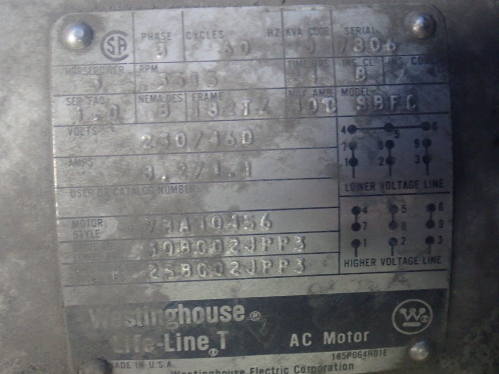 North American Mfg Co Blower