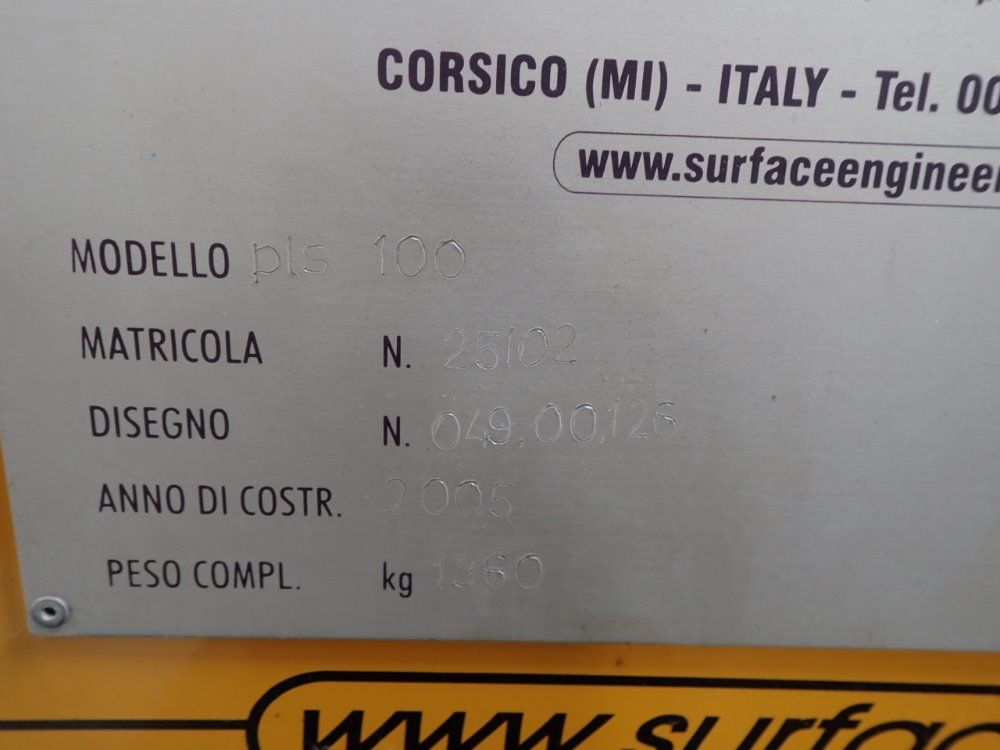 Surface Engineering Polishing Unit