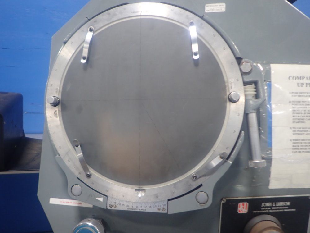 Jones & Lamson Optical Comparator