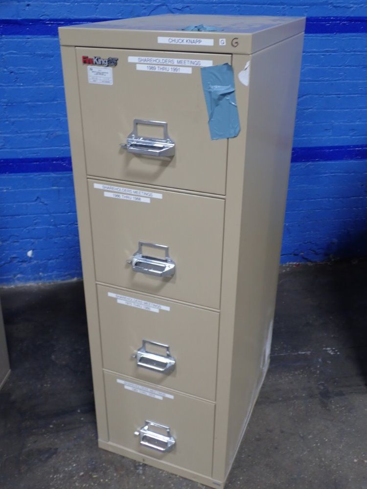 Fire King Fireproof File Cabinet