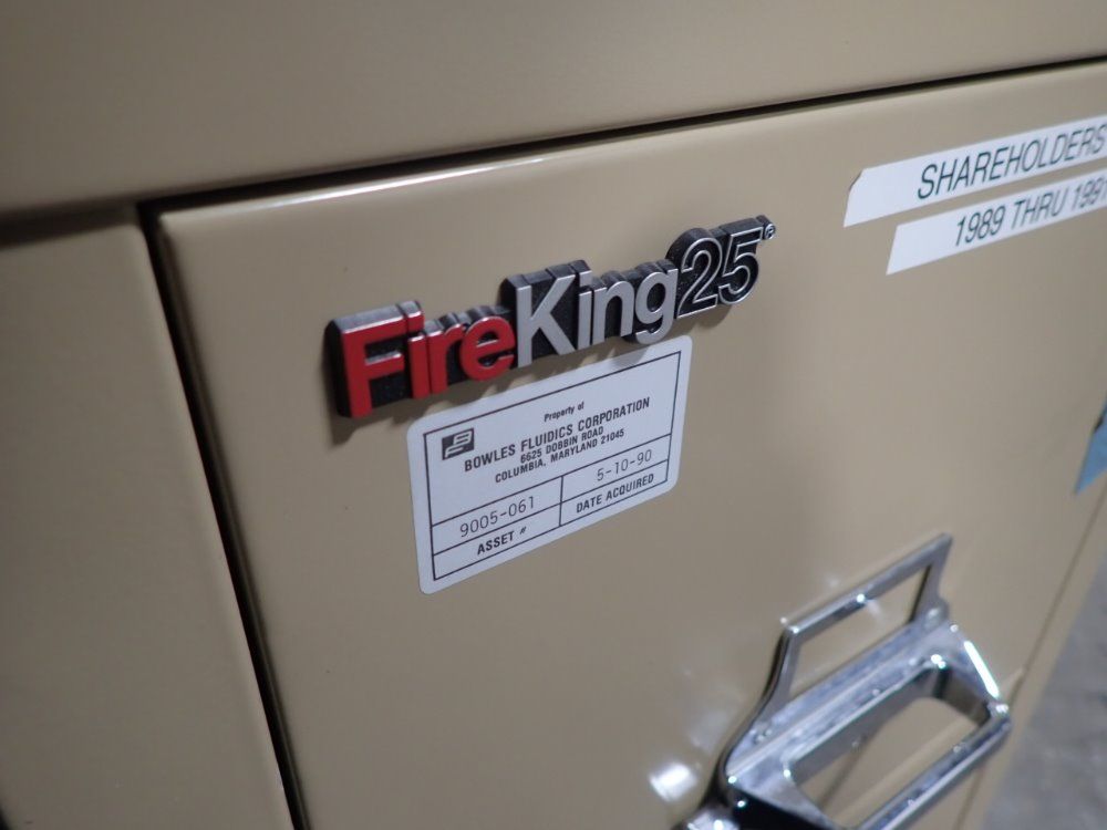 Fire King Fireproof File Cabinet