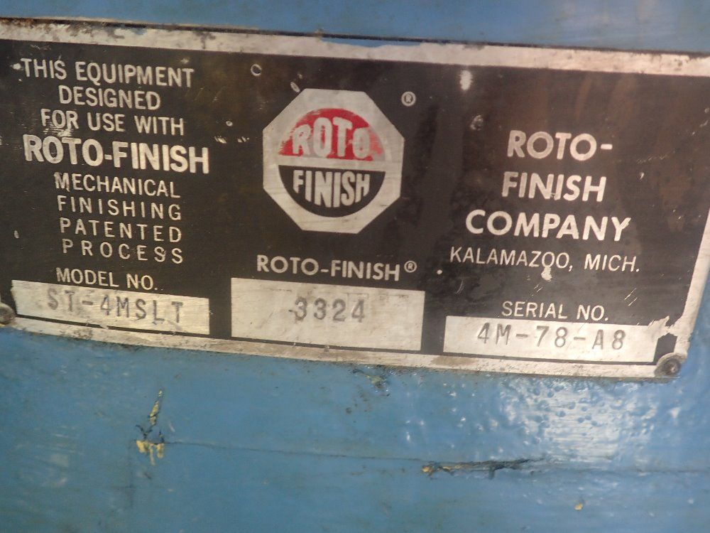 Roto-finish Vibratory Finisher