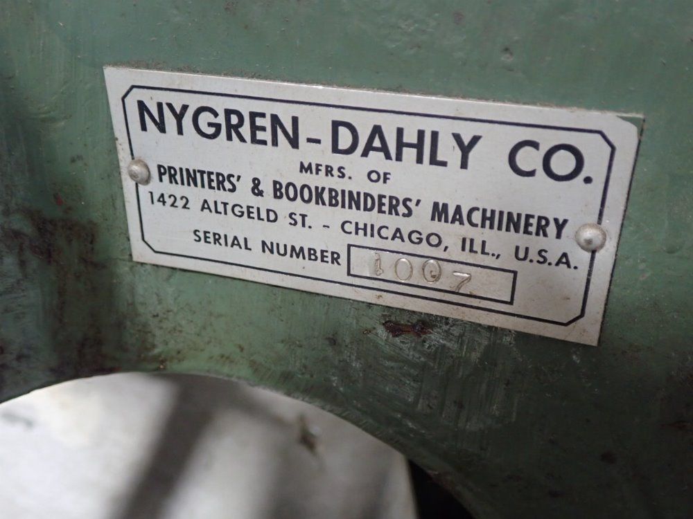Nygren Dahly Paper Drill
