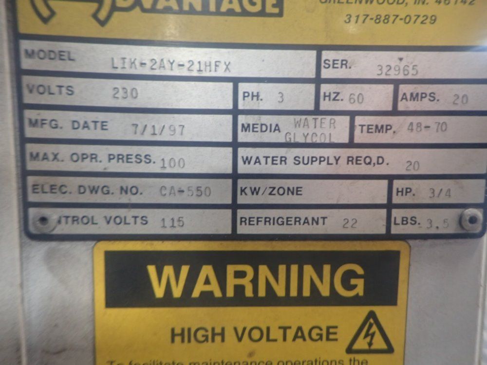 Control Laser Corporation Laser Marking System