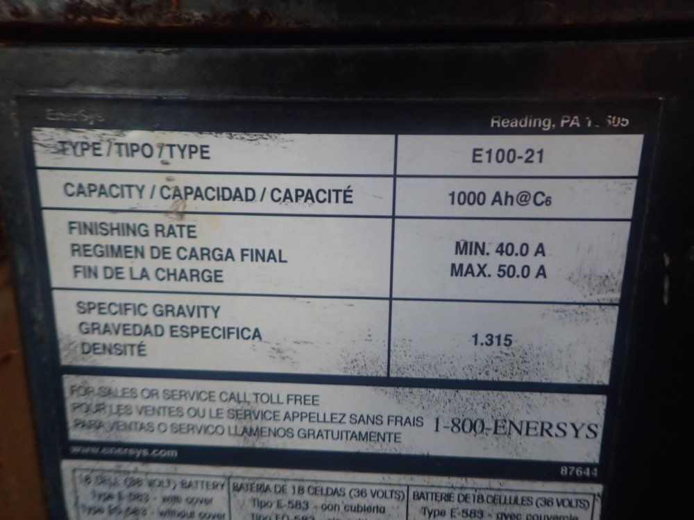 Hyster Electric Forklift