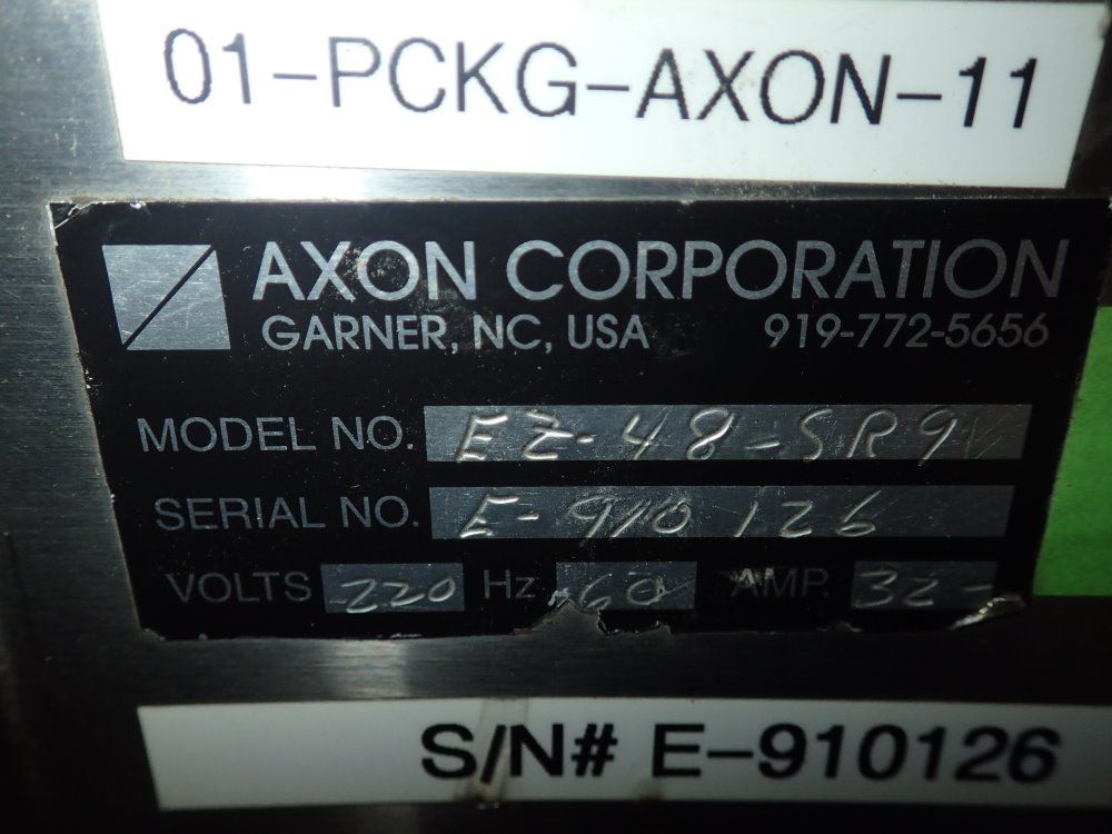 Axon S/s Shrink Sleeve Oven/ Tunnel
