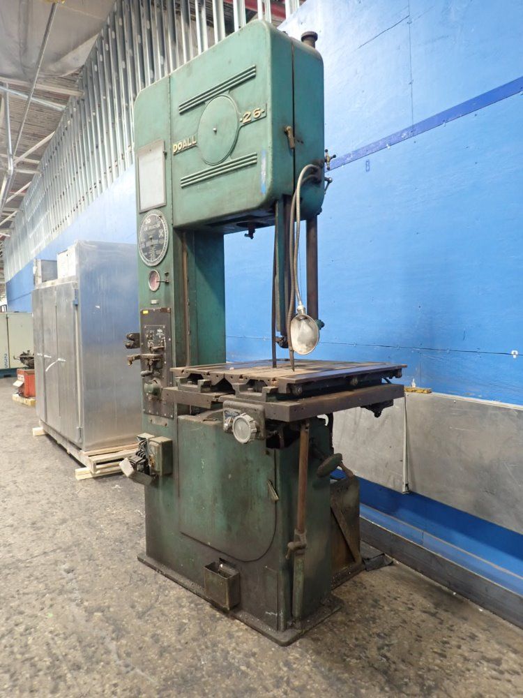Doall 26" X 24" 30" X 30" Table V26 Vertical Band Saw - V26