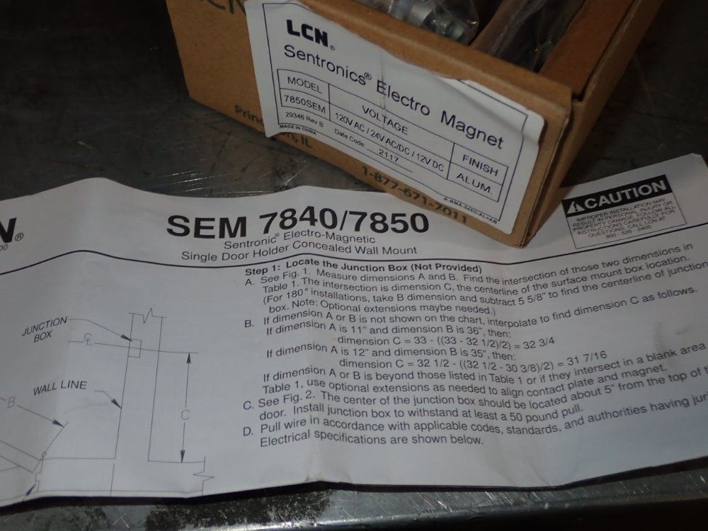 Allegion Magnetic Door Holder