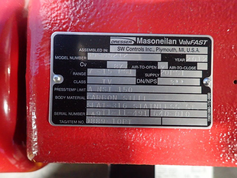 Masoneilan Control Valve