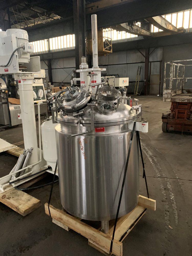 Myers 15/10/7.5 Hp Myers Triple Shaft Vacuum Mixer, 316l S/s