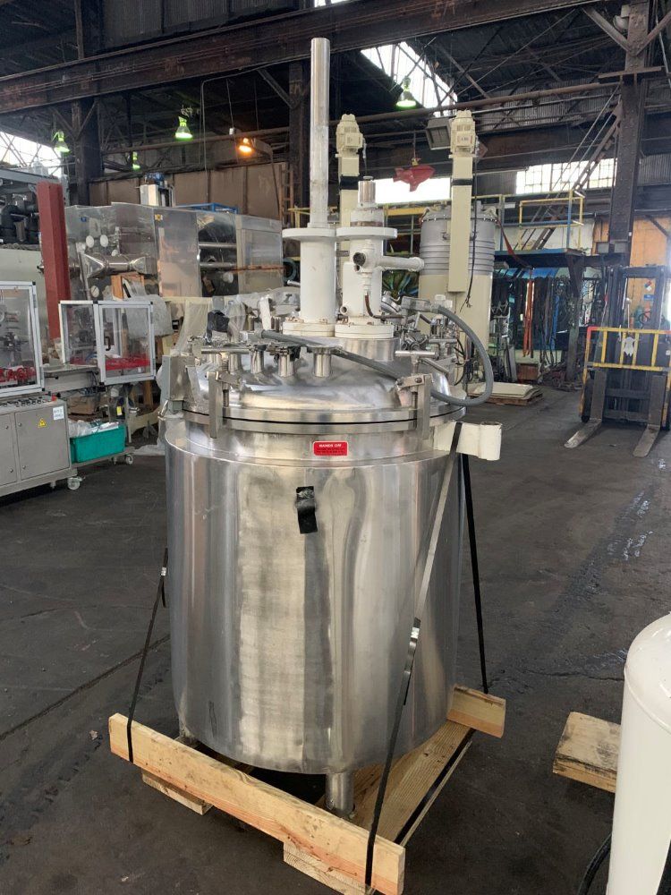 Myers 15/10/7.5 Hp Myers Triple Shaft Vacuum Mixer, 316l S/s
