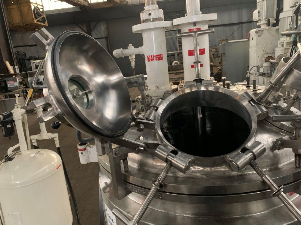 Myers 15/10/7.5 Hp Myers Triple Shaft Vacuum Mixer, 316l S/s