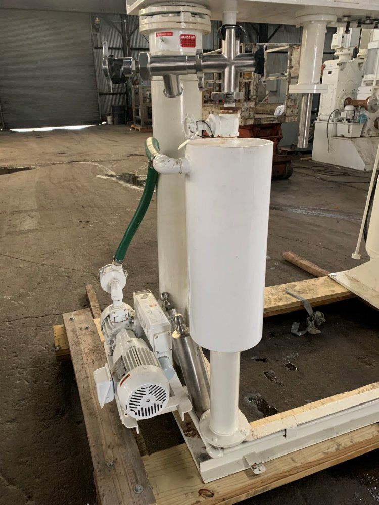 Myers 15/10/7.5 Hp Myers Triple Shaft Vacuum Mixer, 316l S/s