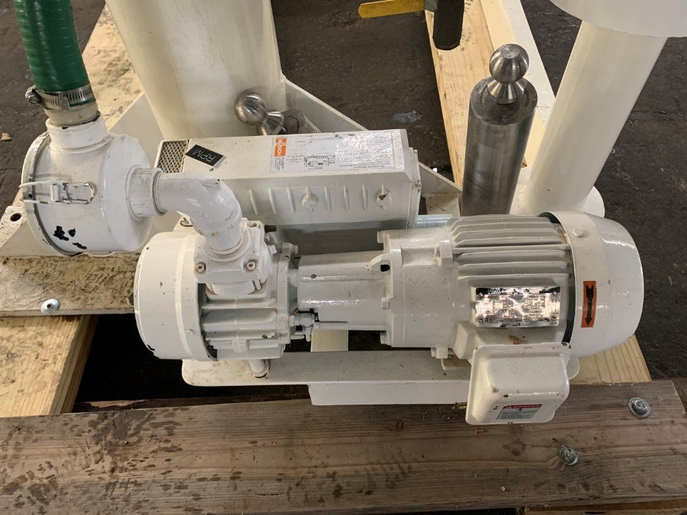 Myers 15/10/7.5 Hp Myers Triple Shaft Vacuum Mixer, 316l S/s