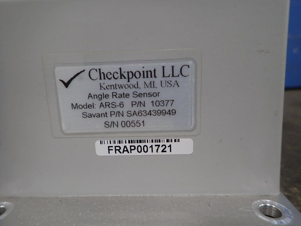 Checkpoint Angle Rate Sensor