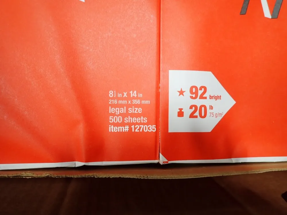 Office Depot & Staples Copy Paper