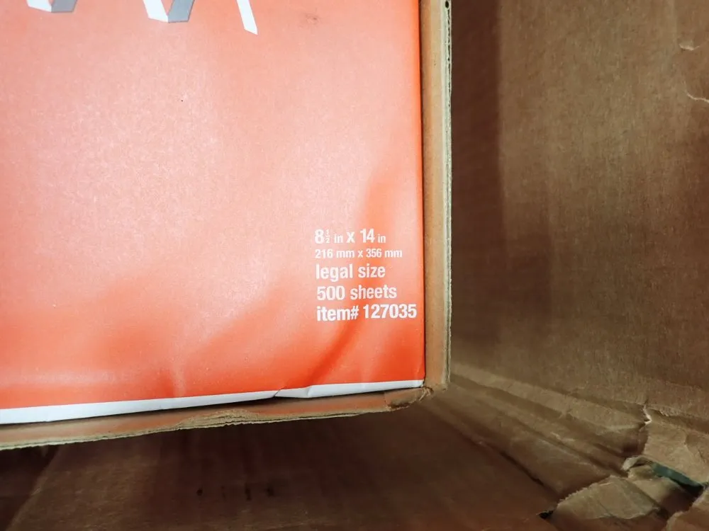 Office Depot & Staples Copy Paper