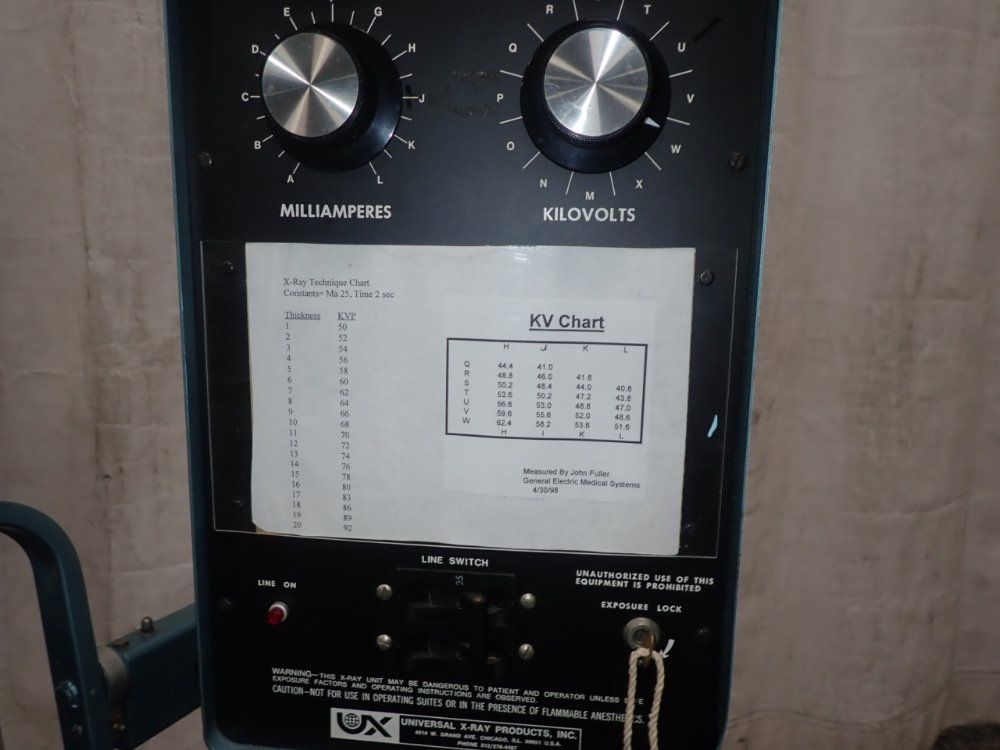Kane X-ray/ Universal X-rayproducts X-ray Machine