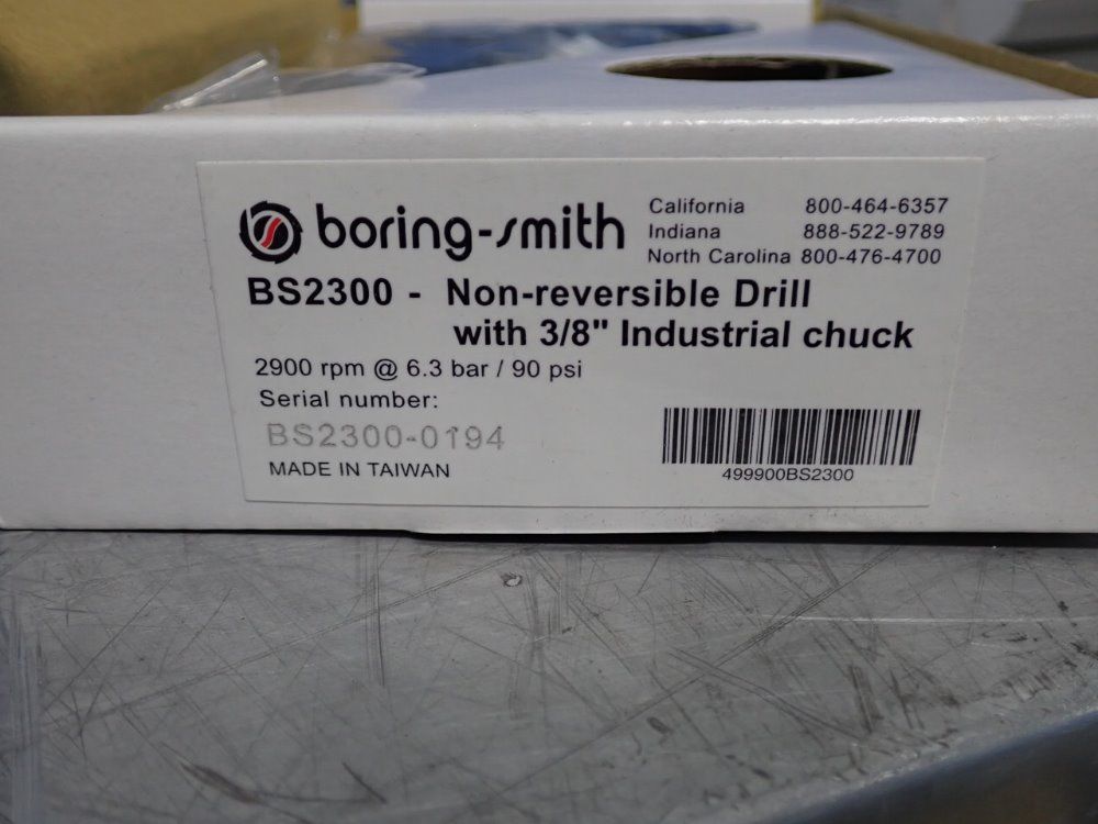Boring-smith Non-reversible Drill
