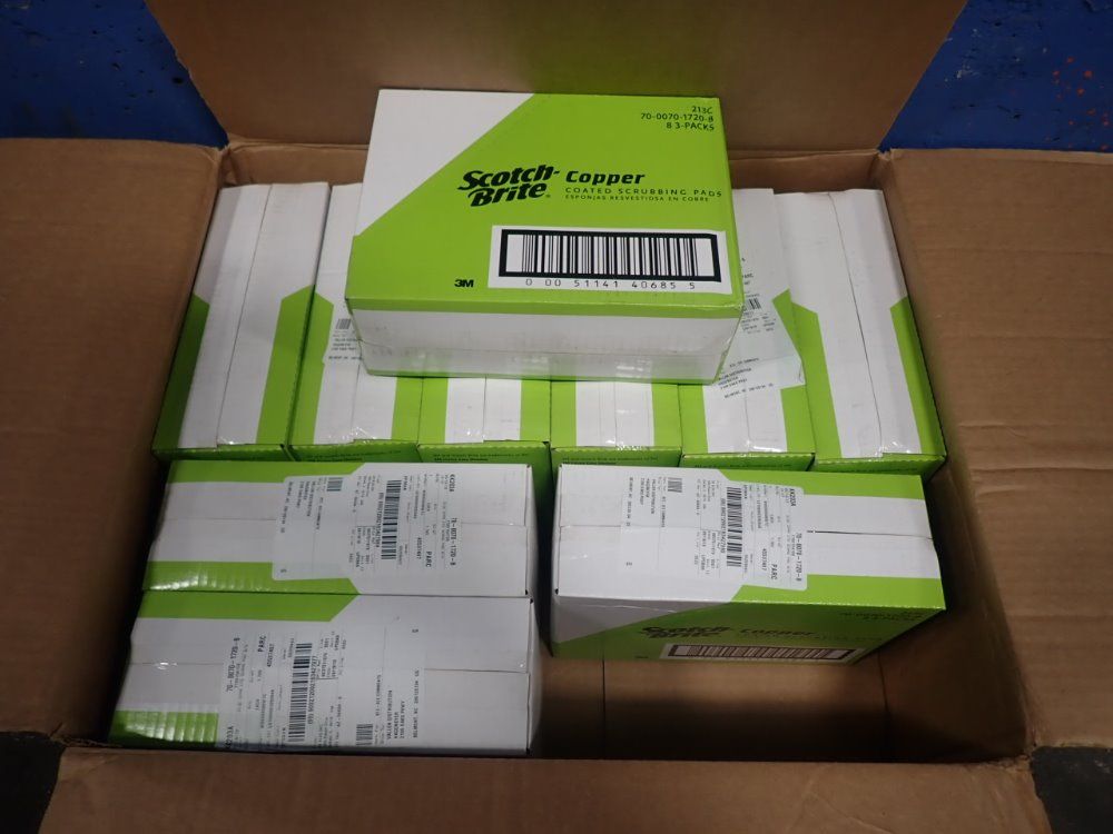 Scotch-brite Copper Coated Scrubbing Pads