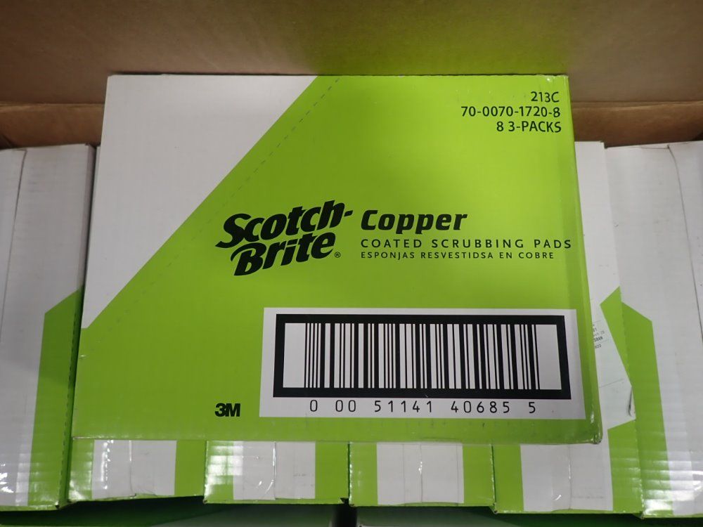 Scotch-brite Copper Coated Scrubbing Pads