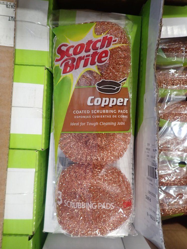 Scotch-brite Copper Coated Scrubbing Pads